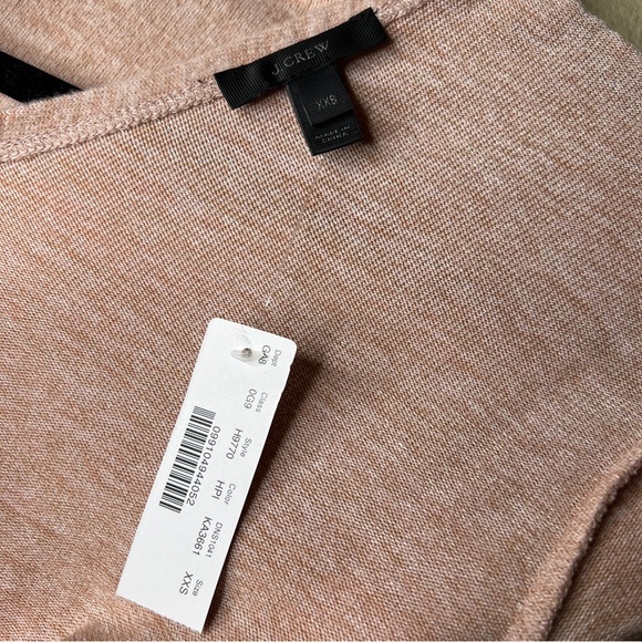 J CREW Pink Reversible V-Back Long-Sleeve Tunic - H9770 - Sz XXS - Picture 4 of 15
